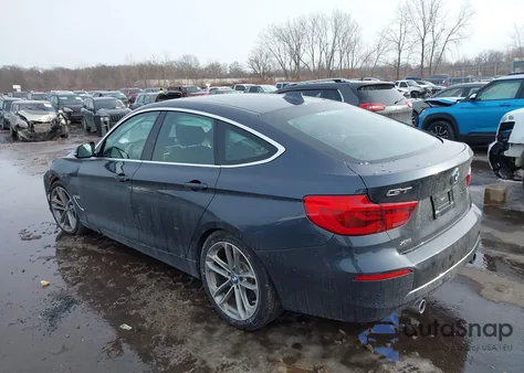 2017 BMW 340I Gran Turismo xDrive z USA, uszkodzony, nr VIN WBA8Y3C39HG450975